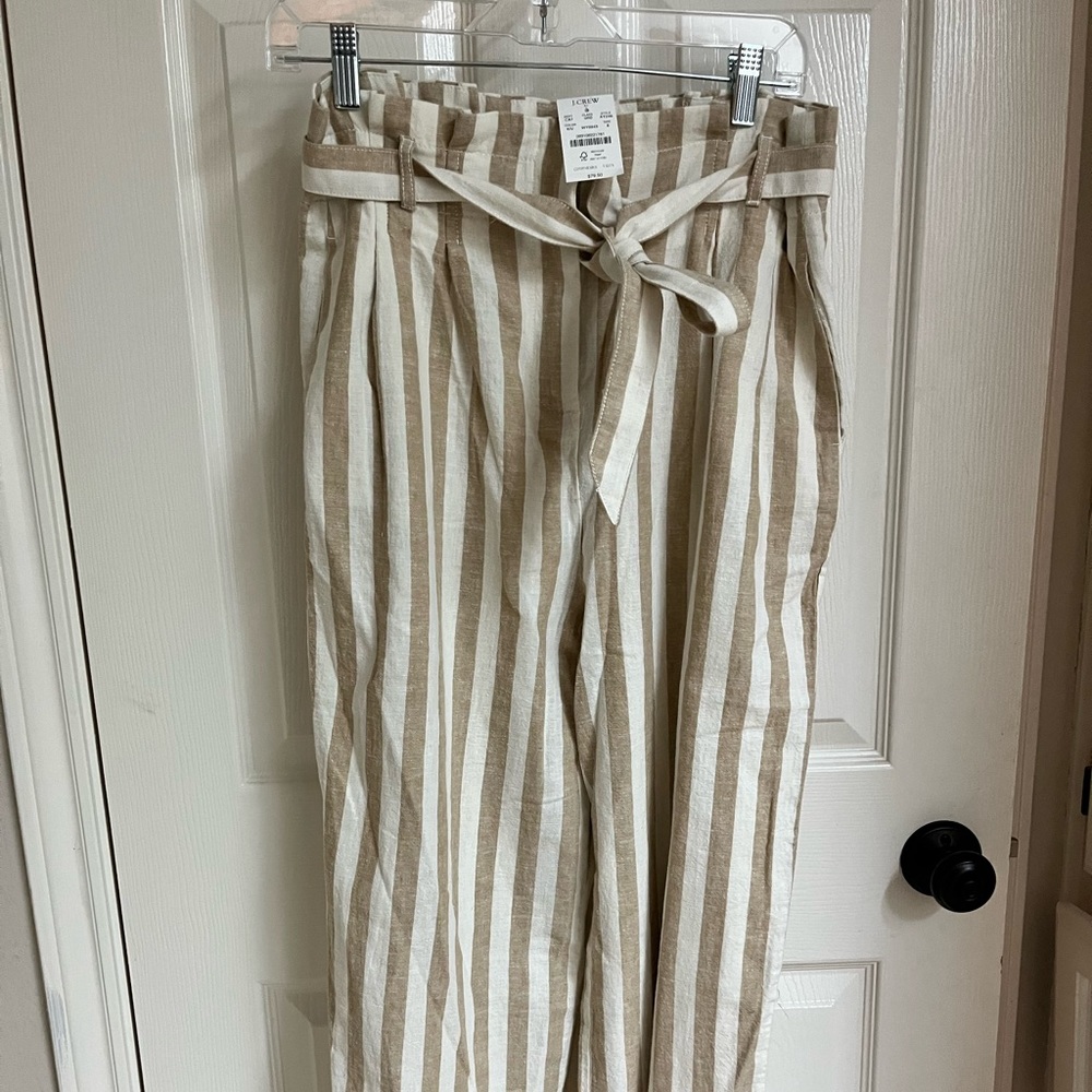 J Crew linen pants